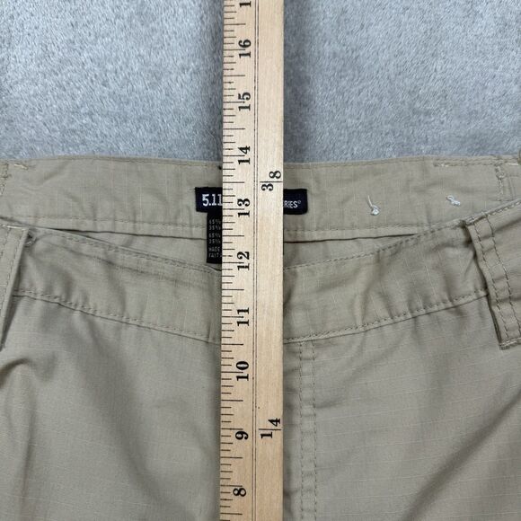 5.11 511 Tactical Taclite Pro Cargo Pants Men’s 38x34 Tan Ripstop Duty Combat - Picture 10 of 11
